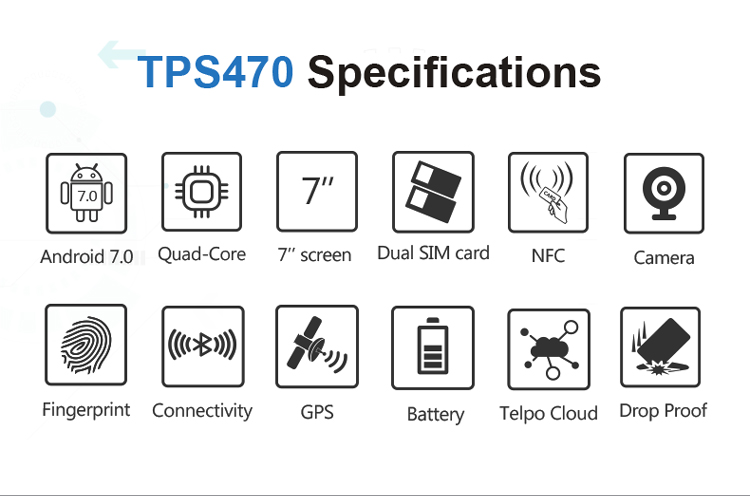 Telpo-Telpo TPS470 Smart Biometric Tablet-1