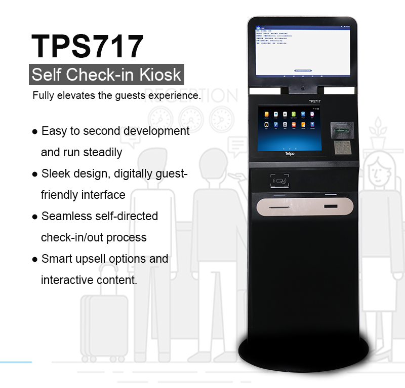 Telpo-Find Manufacture About Self-service Hotel Check-in Kiosk Machine