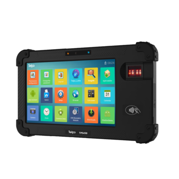 8-Inch Handheld Android Biometric PDA POS TPS450