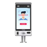 8-inch Wall-mounted Face Recognition Terminal TPS980