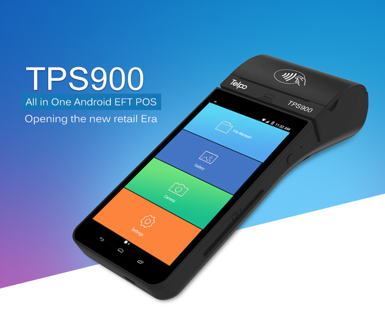 Telpo-55 Inch Touchscreen Android Smart Eft Pos Tps900 | Eft