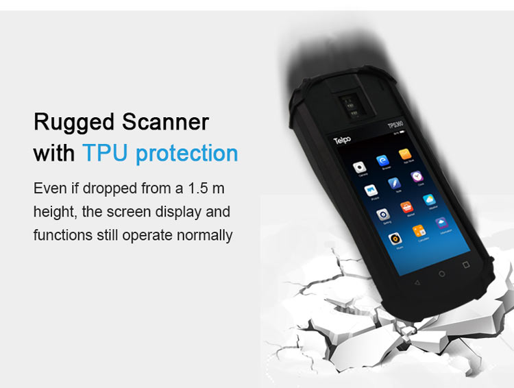 Telpo-5-inch Biometric Fingerprint Reader Pos Machine - Telpo Tps360-4