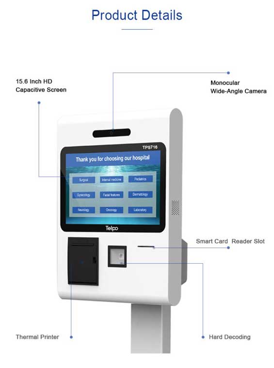 product-Customer Appointment Queue Management Kiosk-Telpo-img