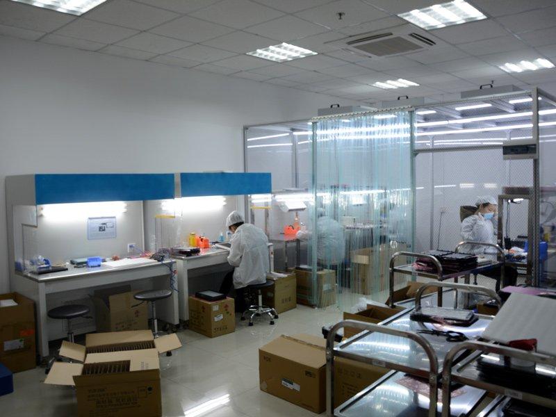 Telpo Production Paste protective film room