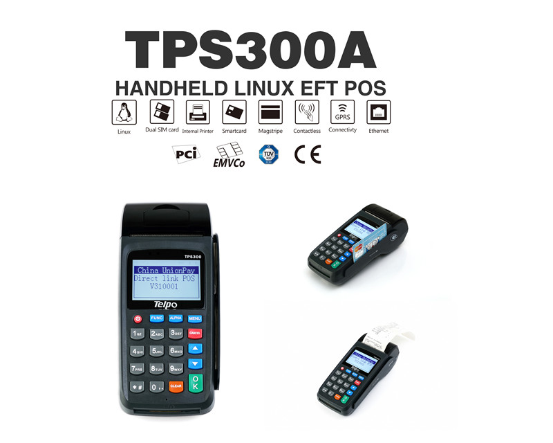 Telpo-Handheld Linux Eft Pos Tps300a | Eft Pos Machine